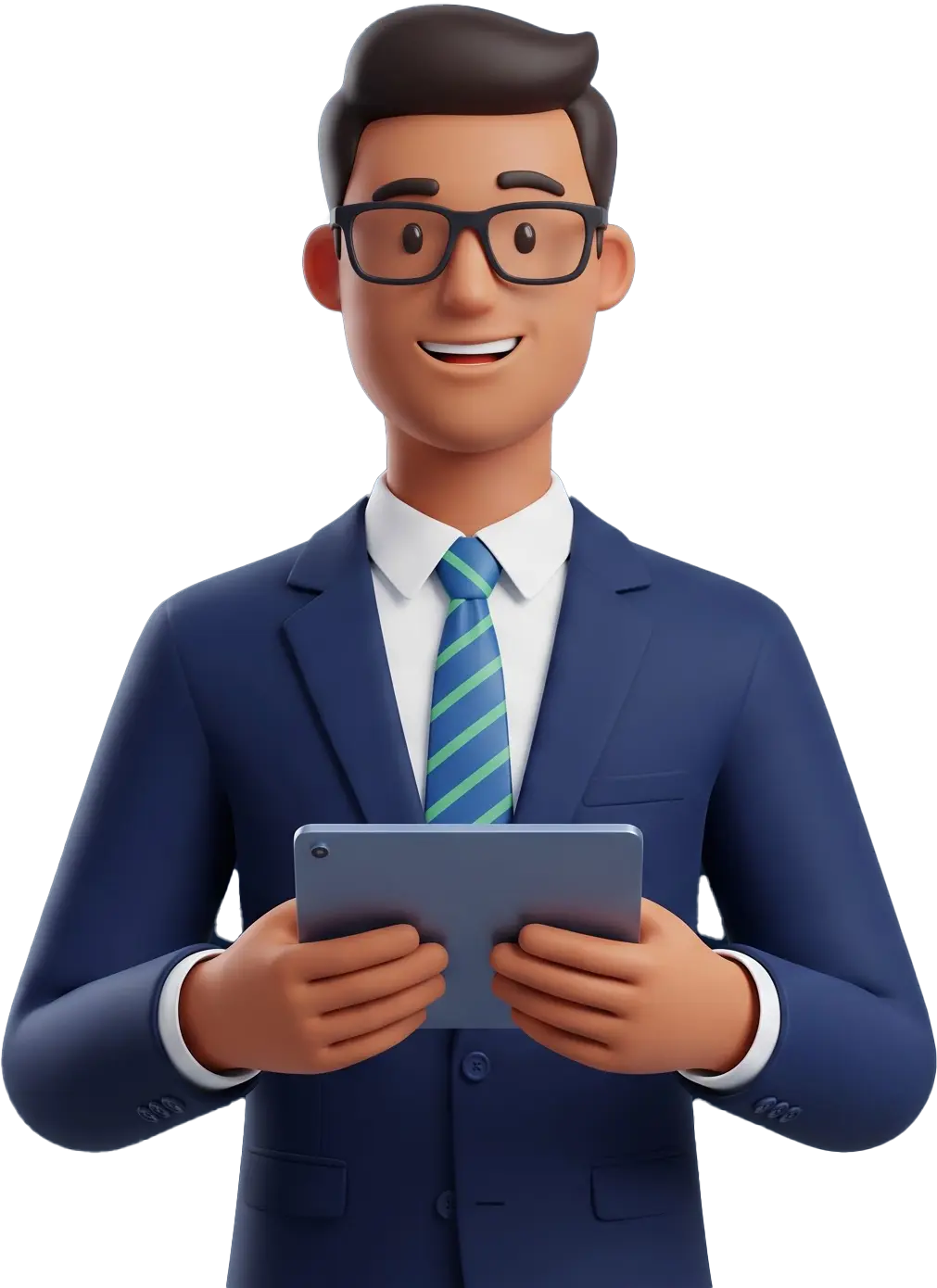 professional Indian male financial advisor for Cred Niva